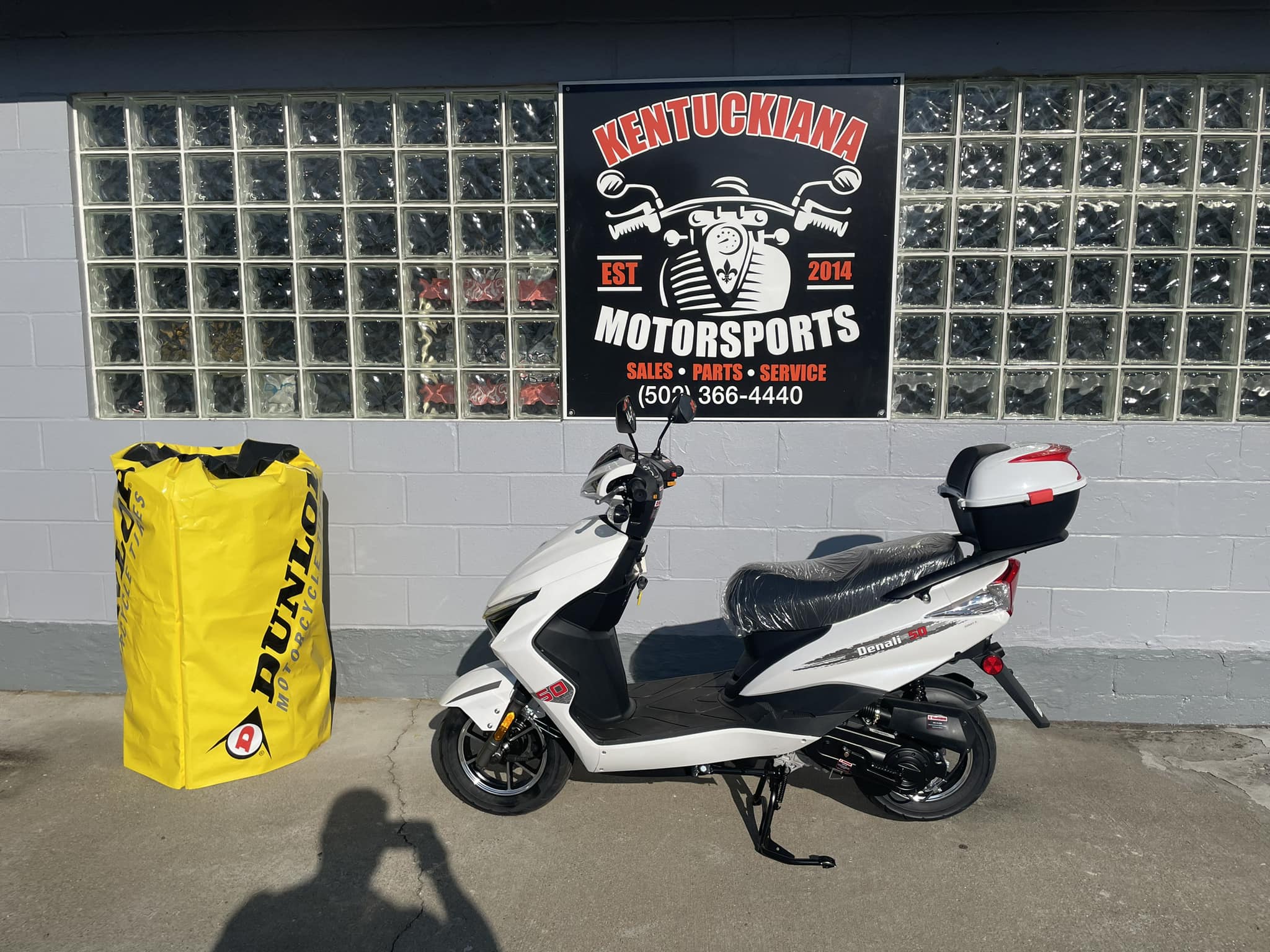 A 2020 Honda Scooter 50 Parked In Moline